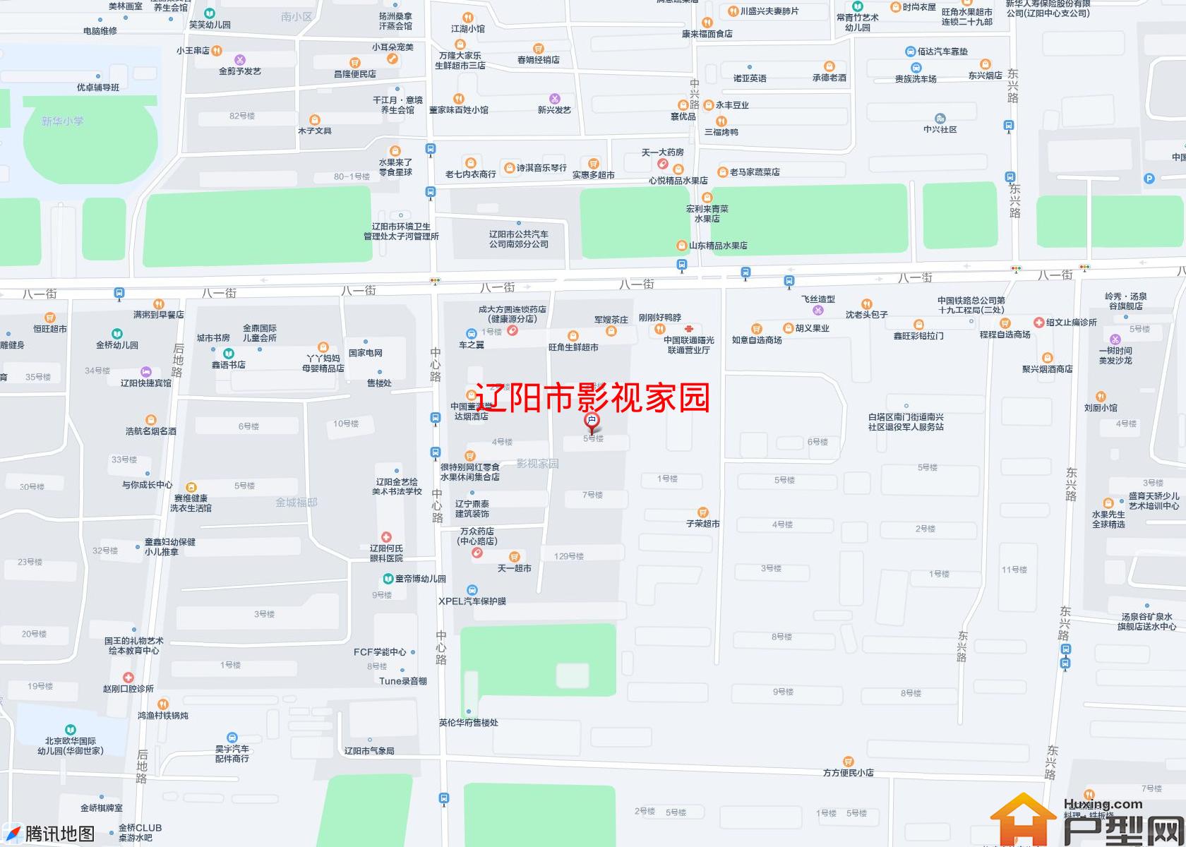 影视家园小区 - 户型网