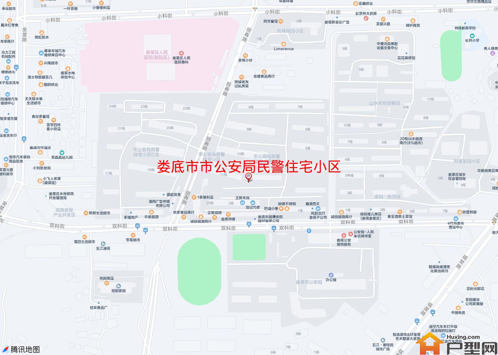 市公安局民警住宅小区B区(双科街201号)小区 - 户型网