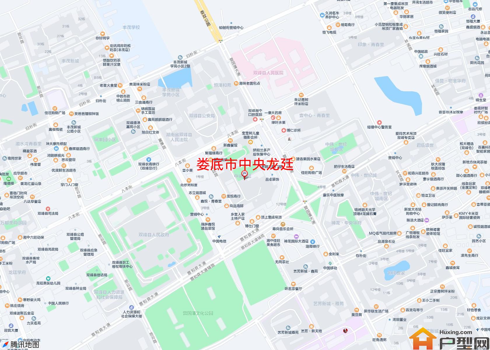 中央龙廷小区 - 户型网