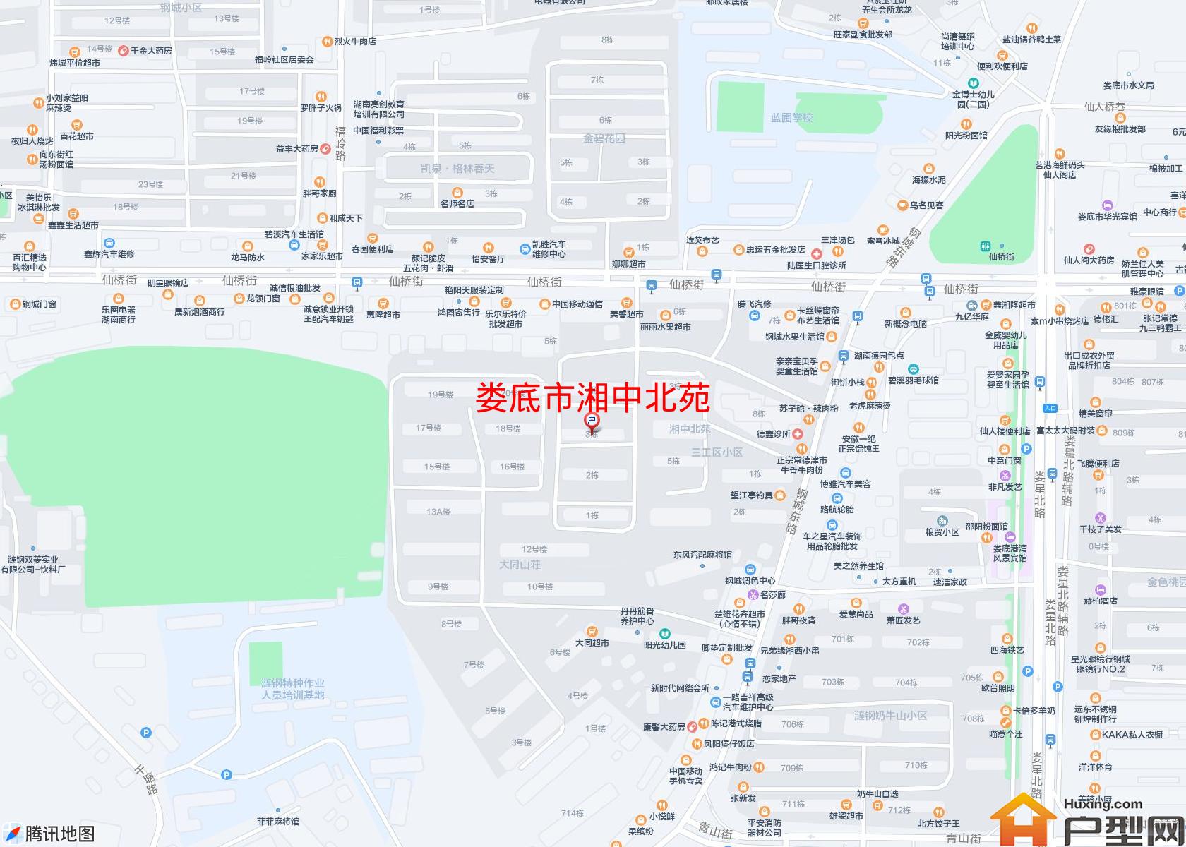 湘中北苑小区 - 户型网