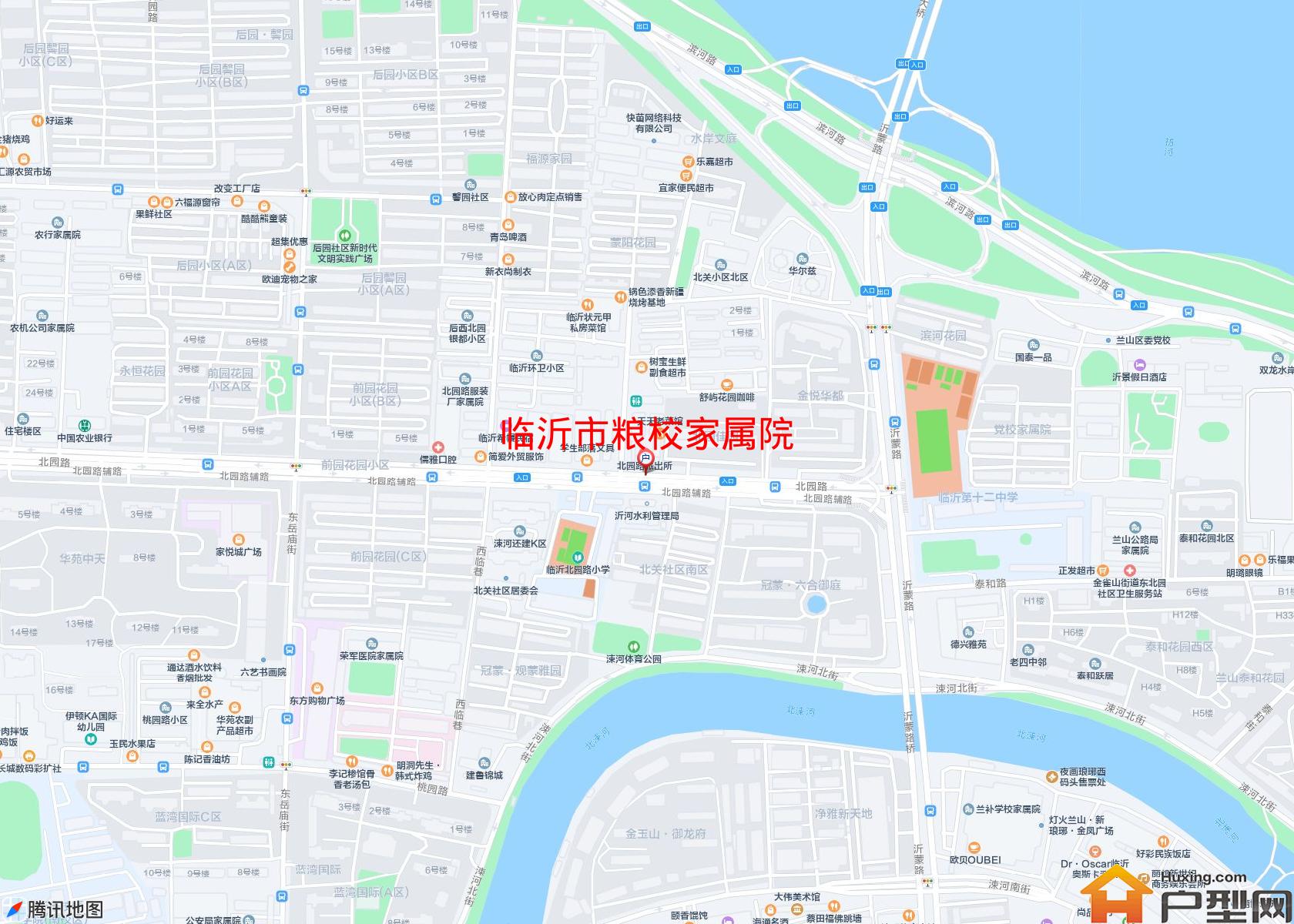 粮校家属院小区 - 户型网
