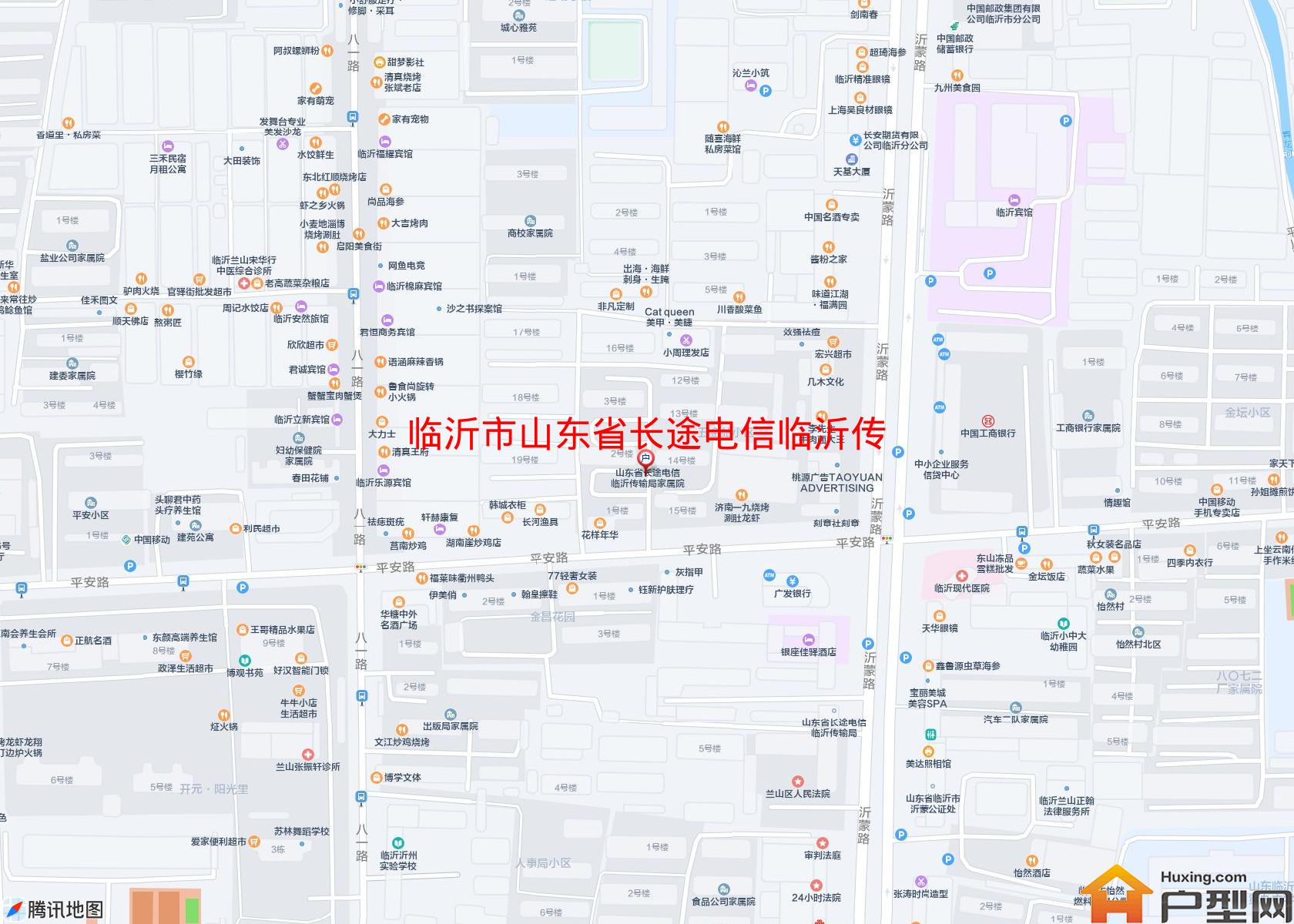 山东省长途电信临沂传输局家属院小区 - 户型网