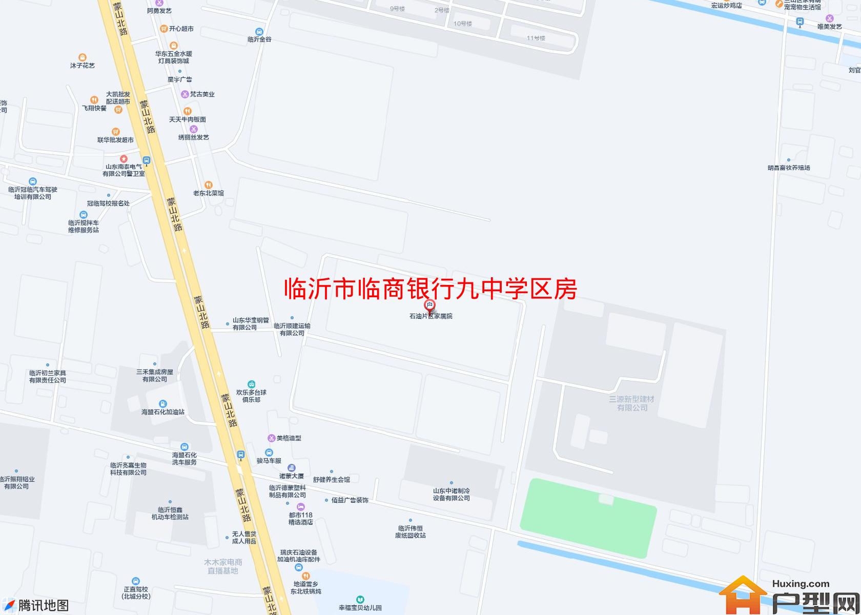 临商银行九中学区房小区 - 户型网