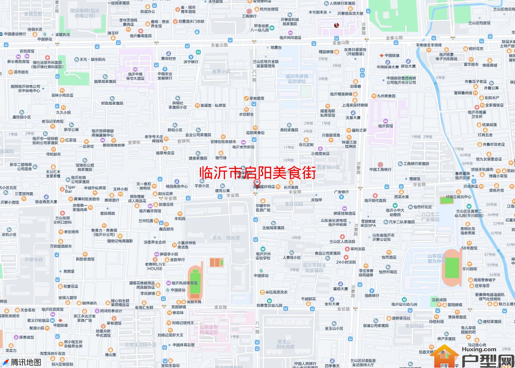 启阳美食街小区 - 户型网