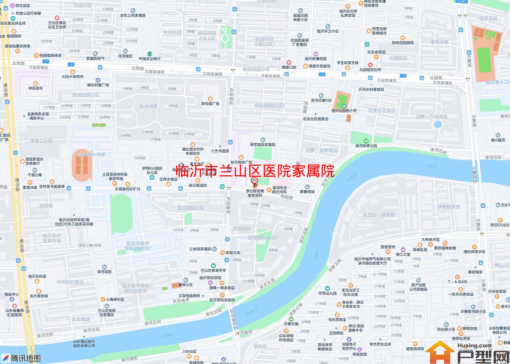 兰山区医院家属院小区 - 户型网