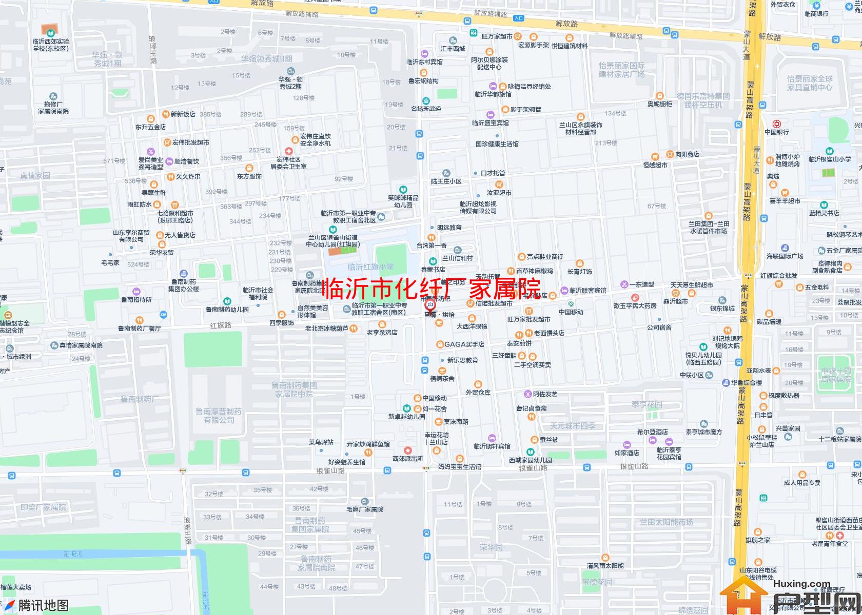 化纤厂家属院小区 - 户型网