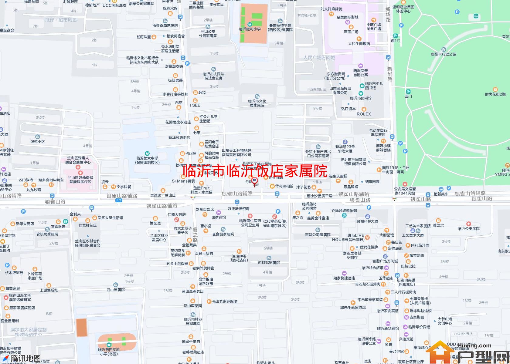 临沂饭店家属院小区 - 户型网