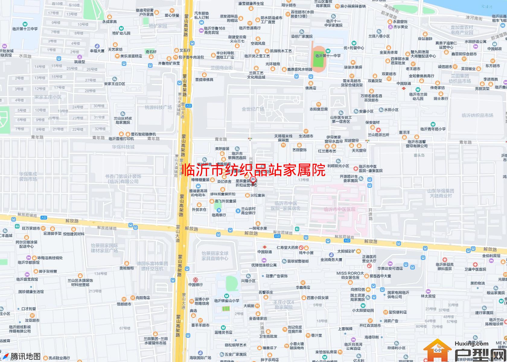 纺织品站家属院小区 - 户型网
