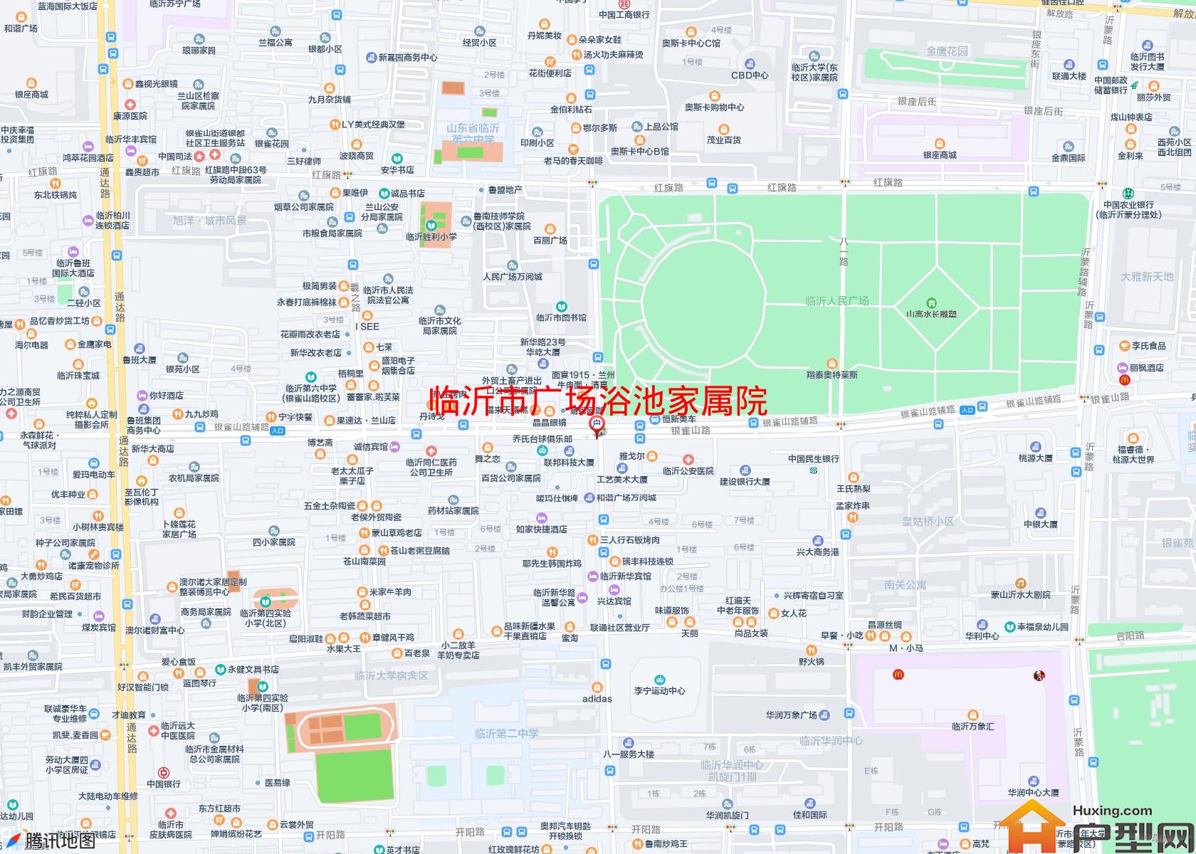 广场浴池家属院小区 - 户型网