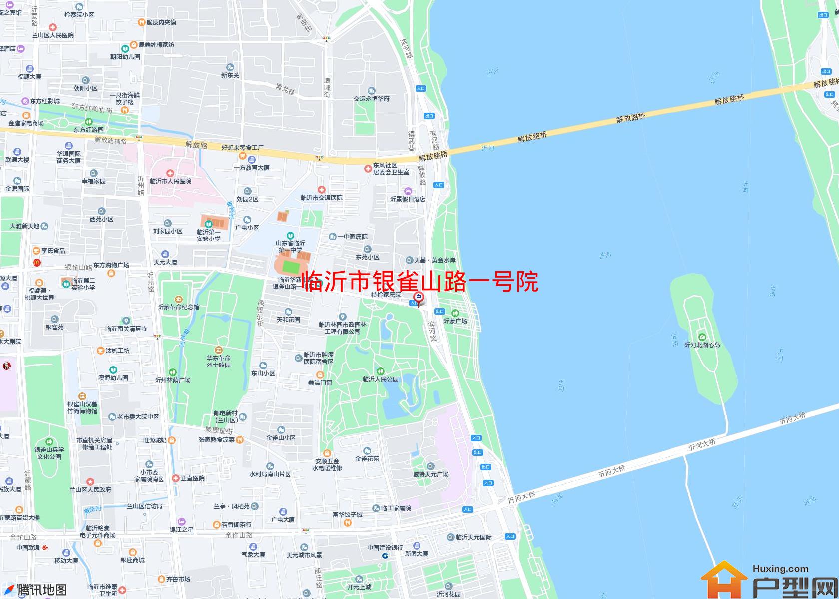 银雀山路一号院小区 - 户型网
