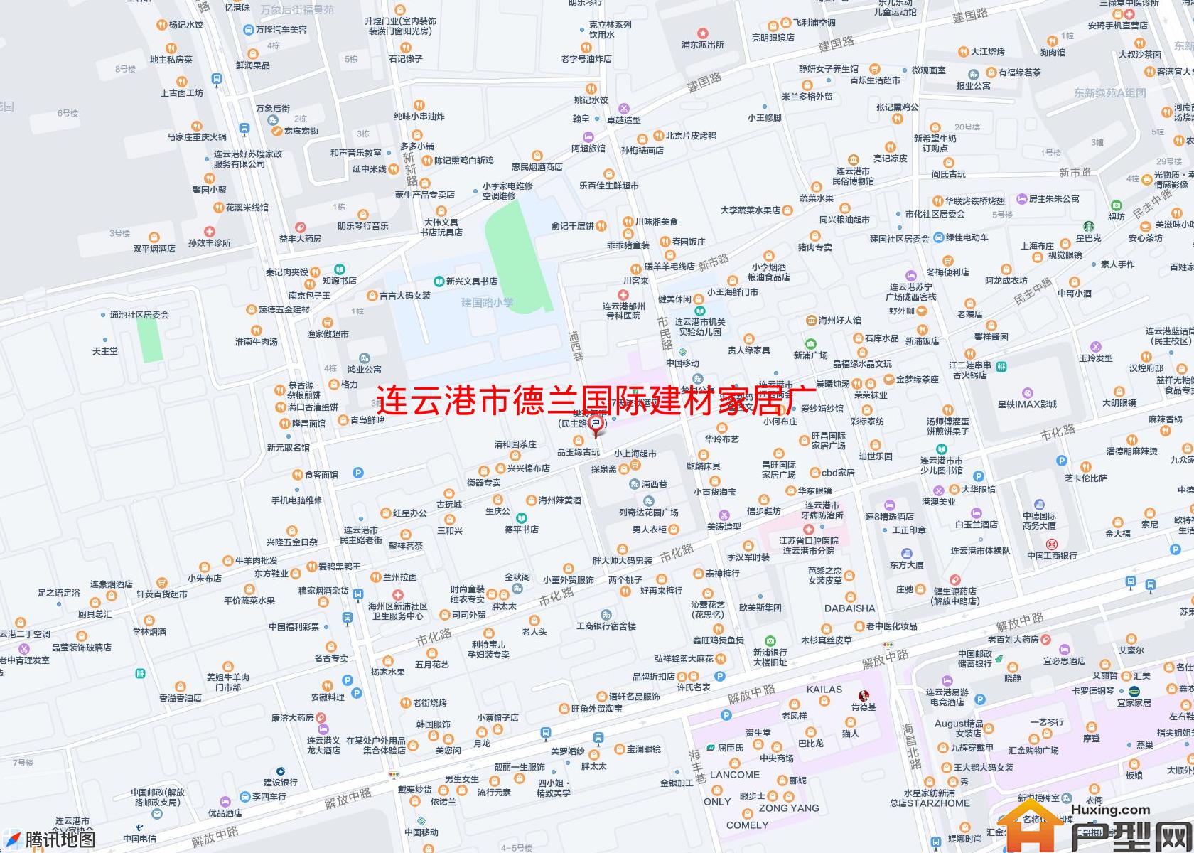 德兰国际建材家居广场小区 - 户型网