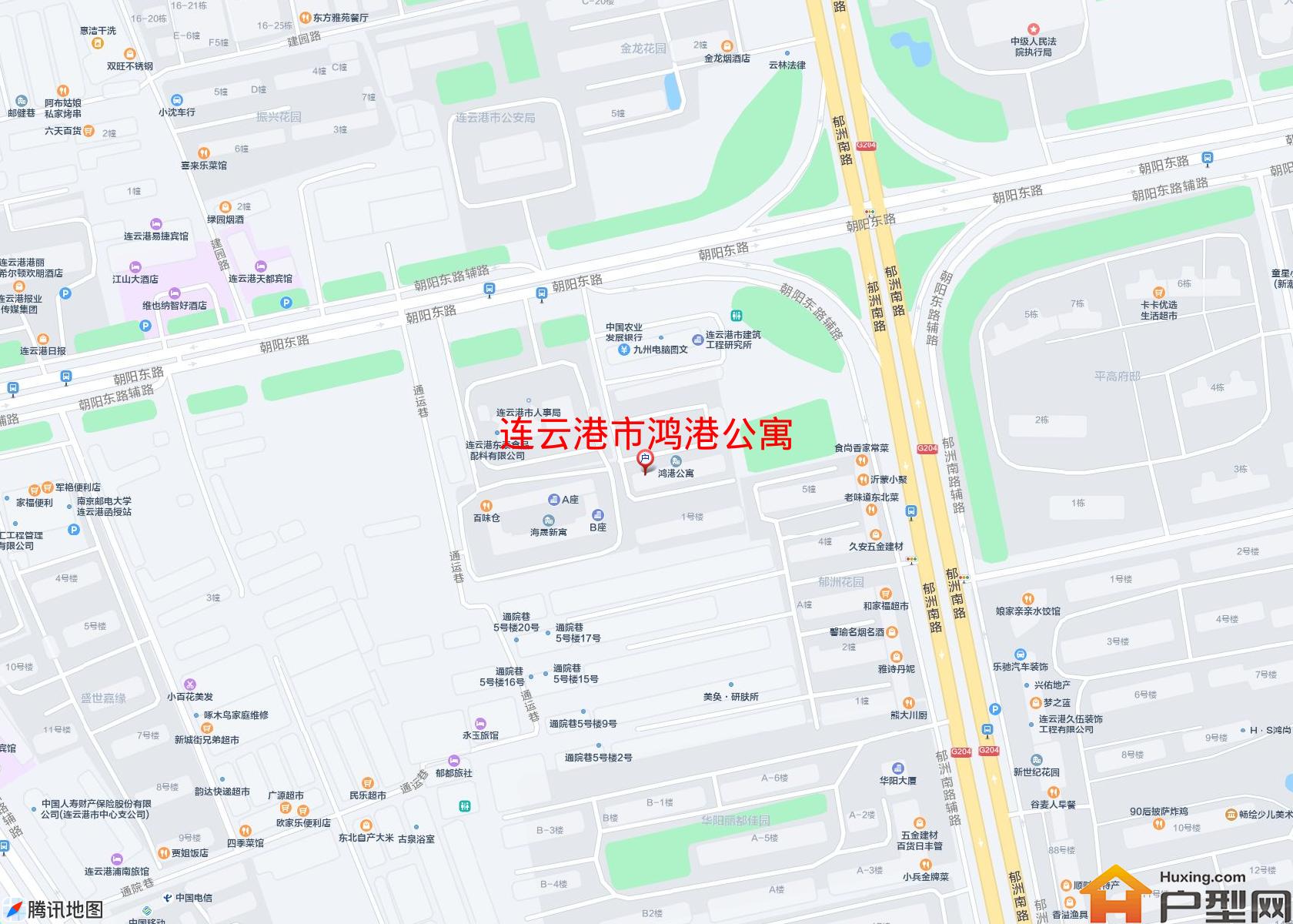 鸿港公寓小区 - 户型网