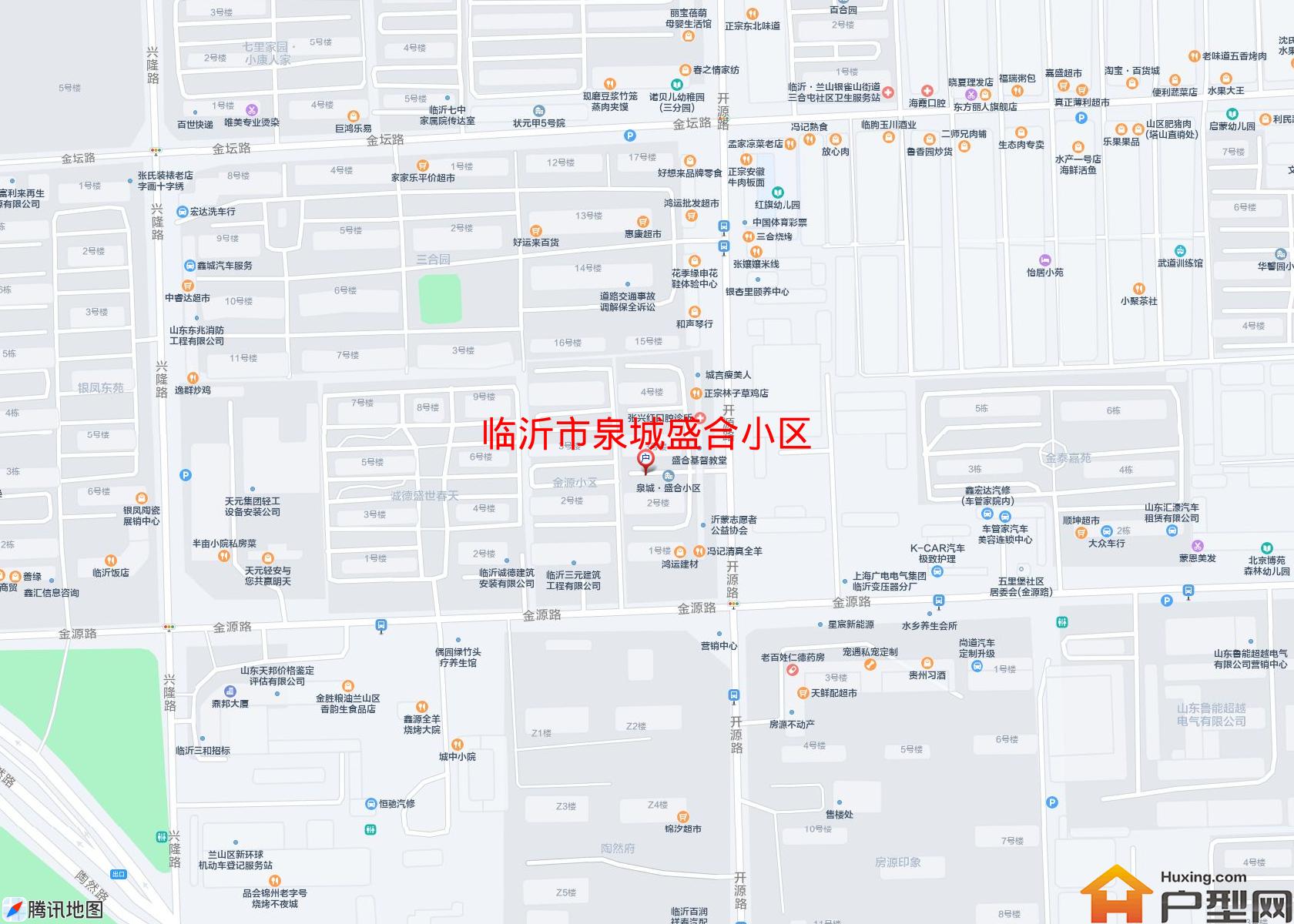泉城盛合小区小区 - 户型网