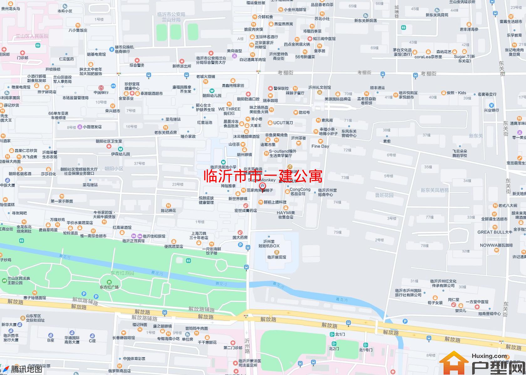 市一建公寓小区 - 户型网