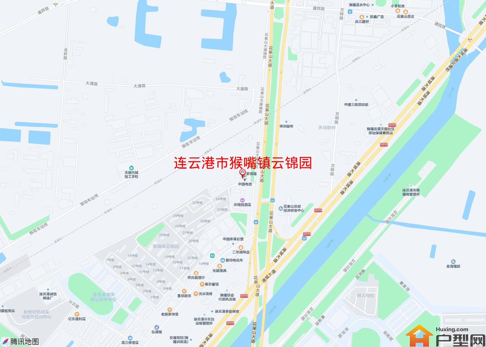 猴嘴镇云锦园小区 - 户型网
