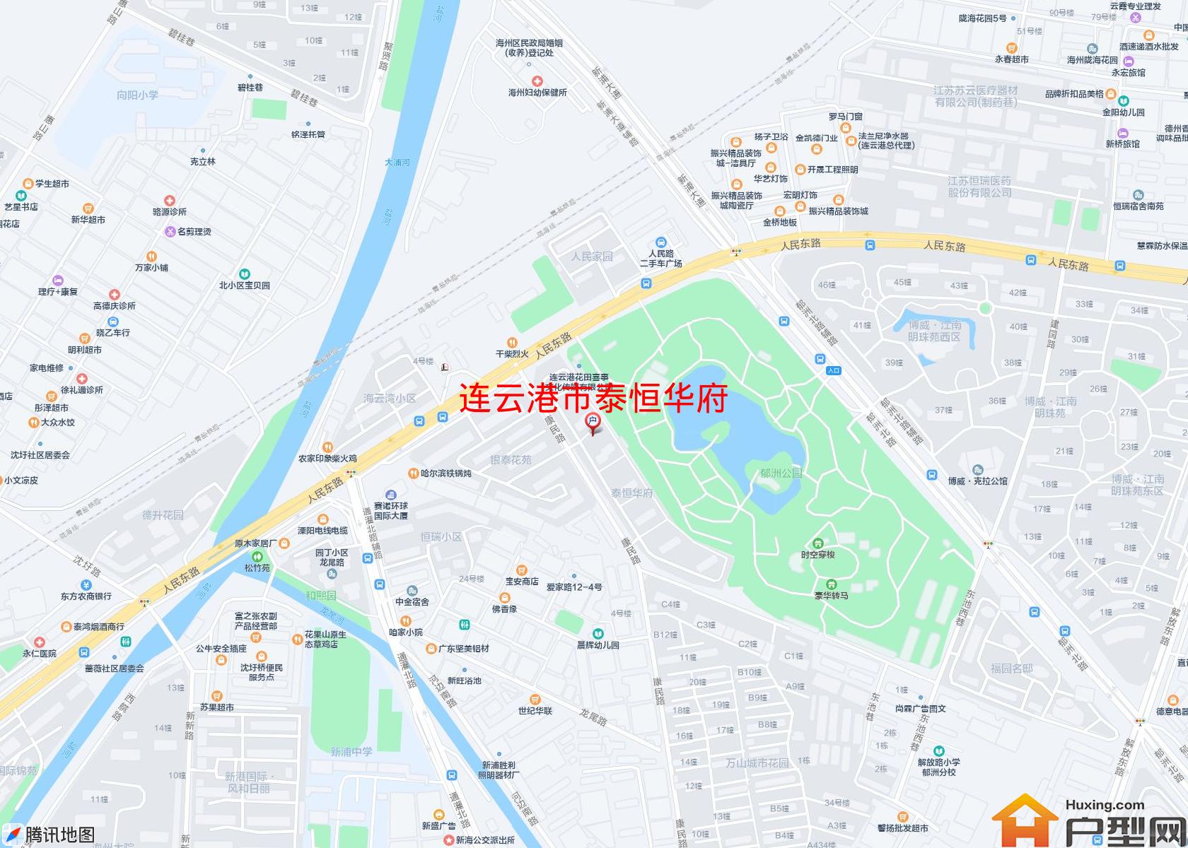 泰恒华府小区 - 户型网