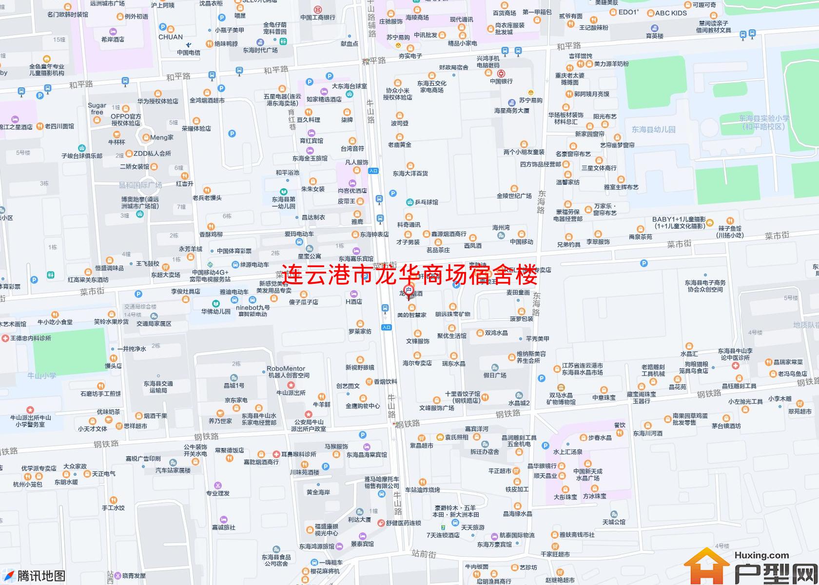龙华商场宿舍楼小区 - 户型网
