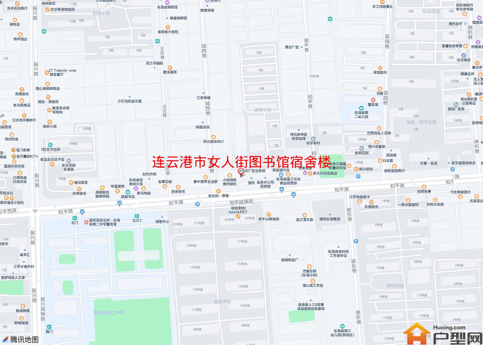 女人街图书馆宿舍楼小区 - 户型网