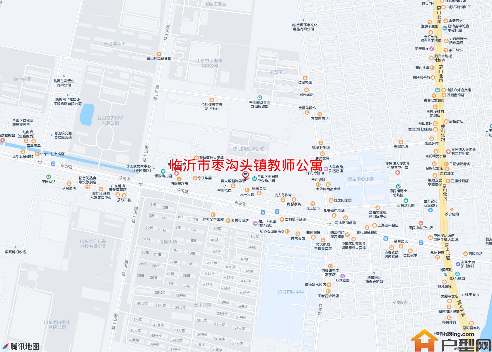 枣沟头镇教师公寓小区 - 户型网