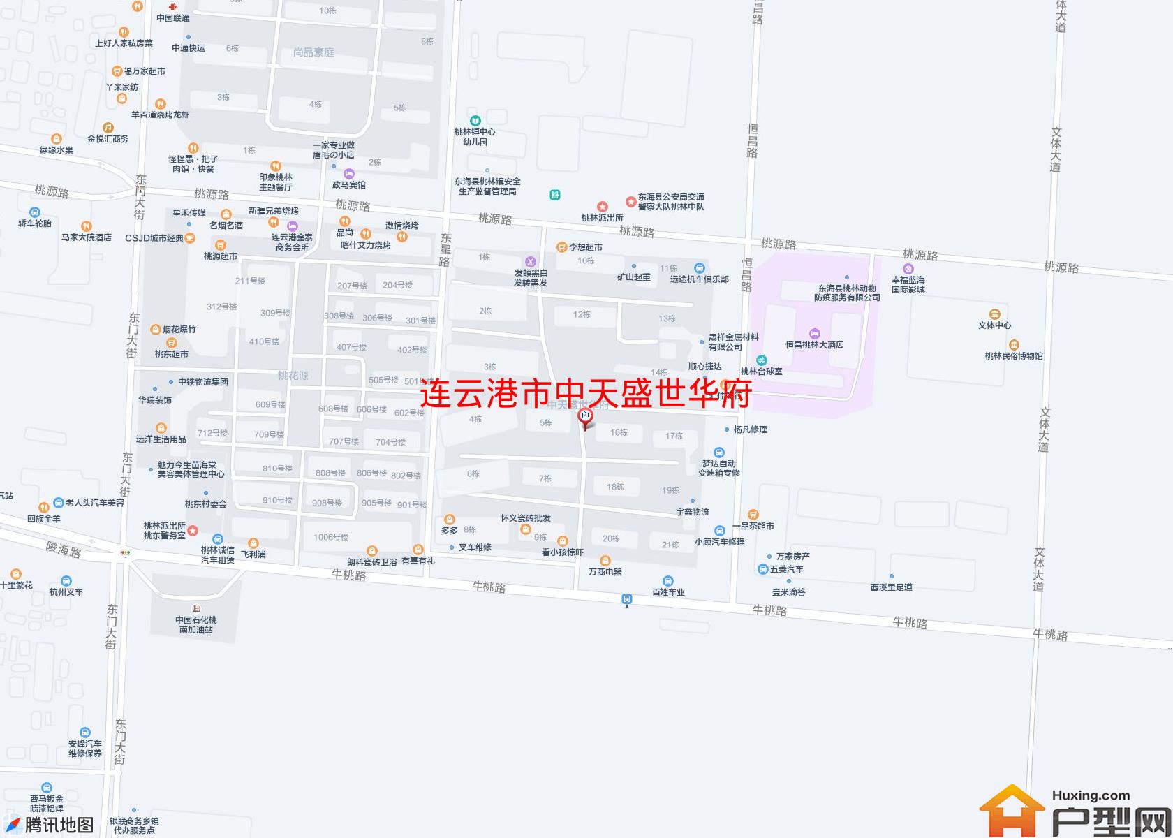 中天盛世华府小区 - 户型网