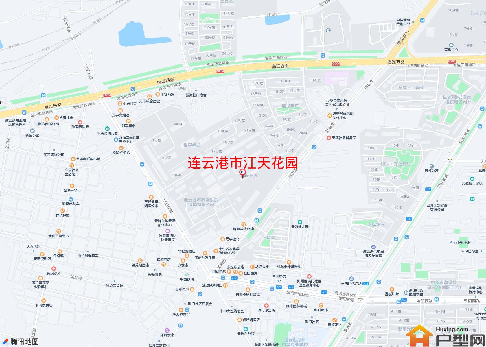 江天花园小区 - 户型网