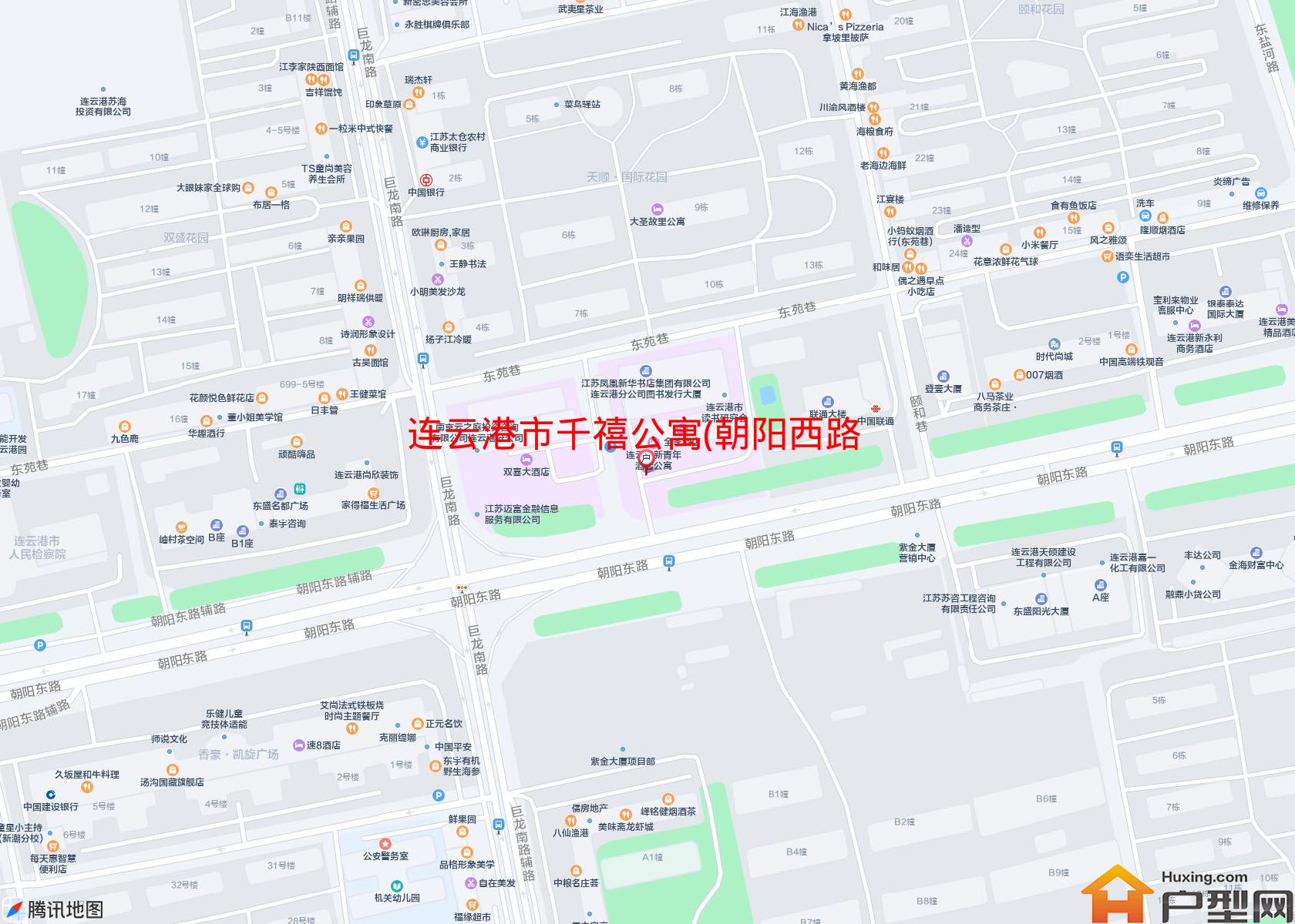 千禧公寓(朝阳西路60号)小区 - 户型网