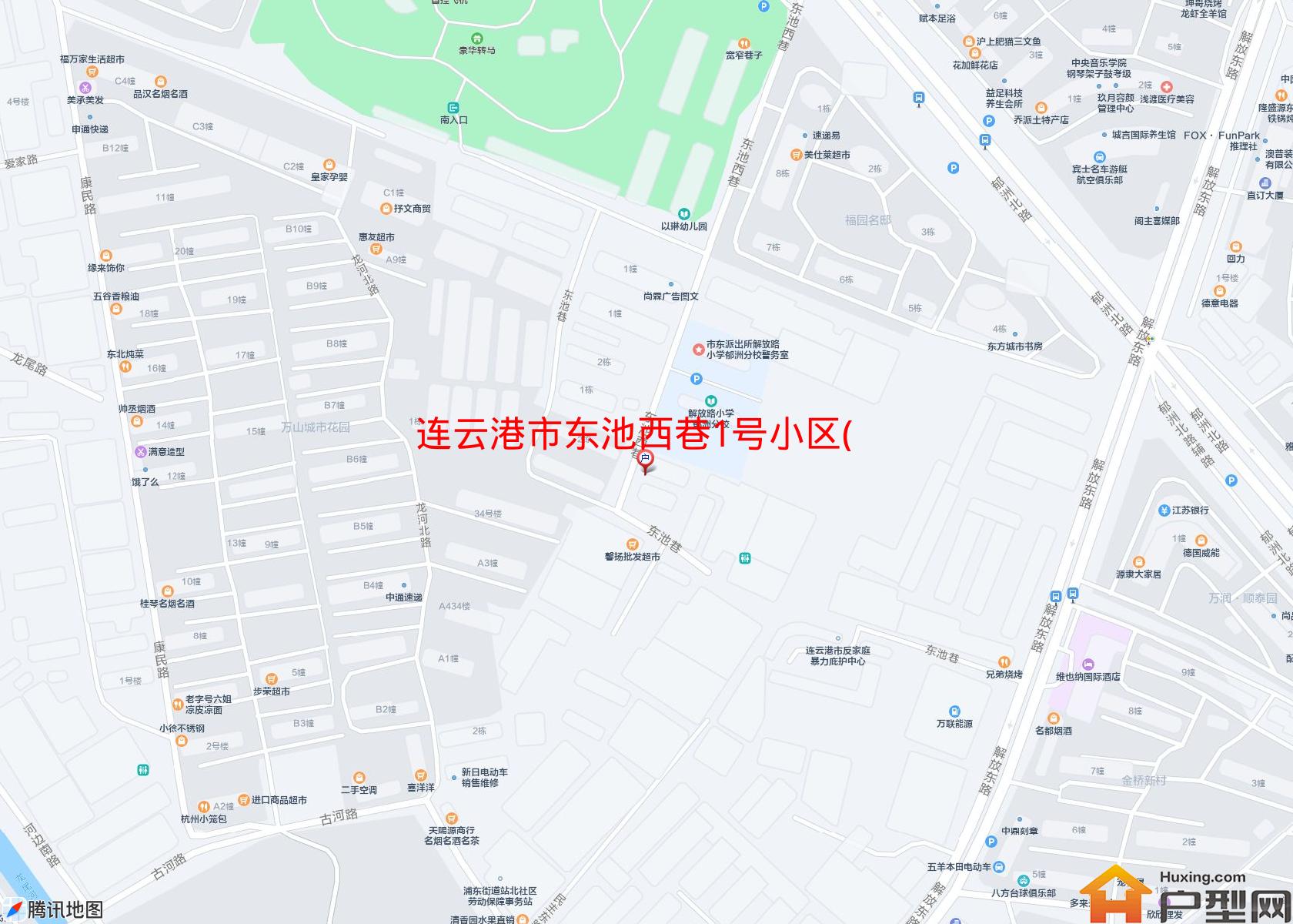 东池西巷1号小区(东池西巷1号)小区 - 户型网