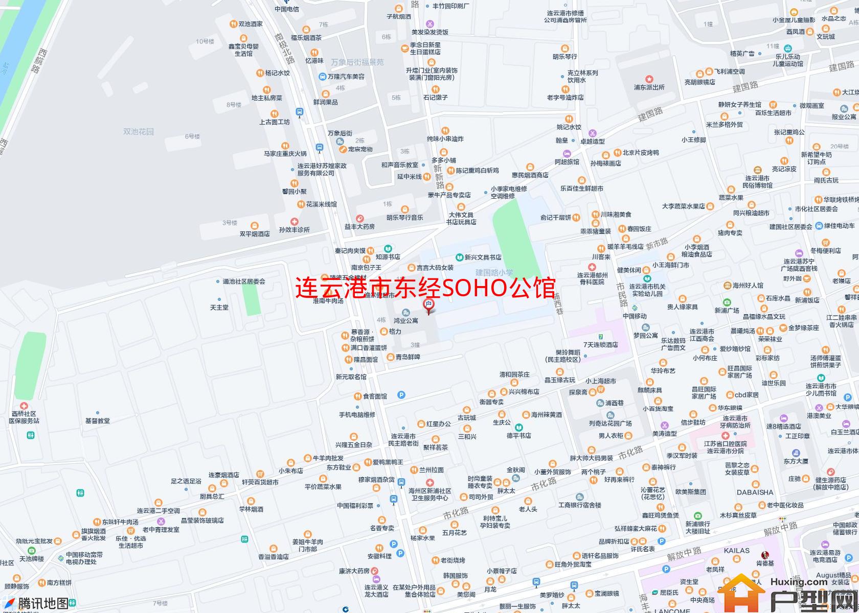 东经SOHO公馆小区 - 户型网