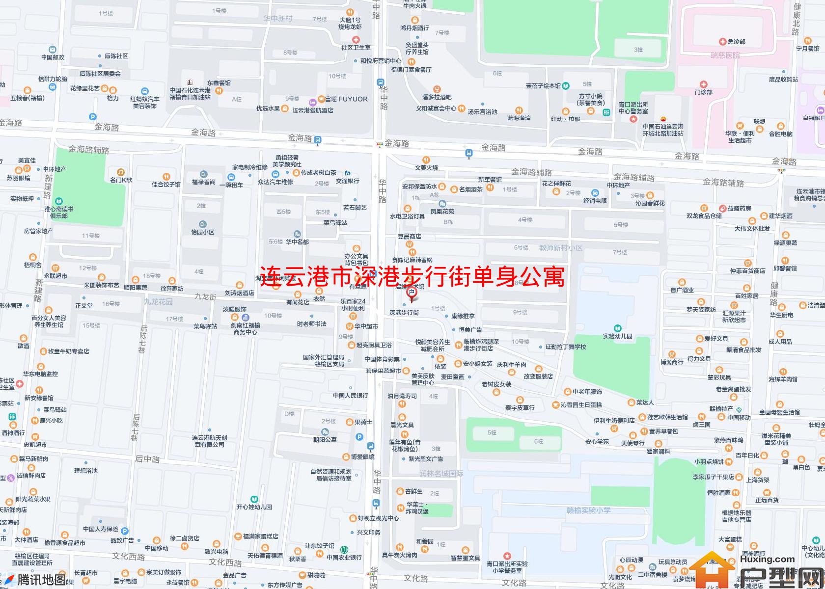 深港步行街单身公寓小区 - 户型网