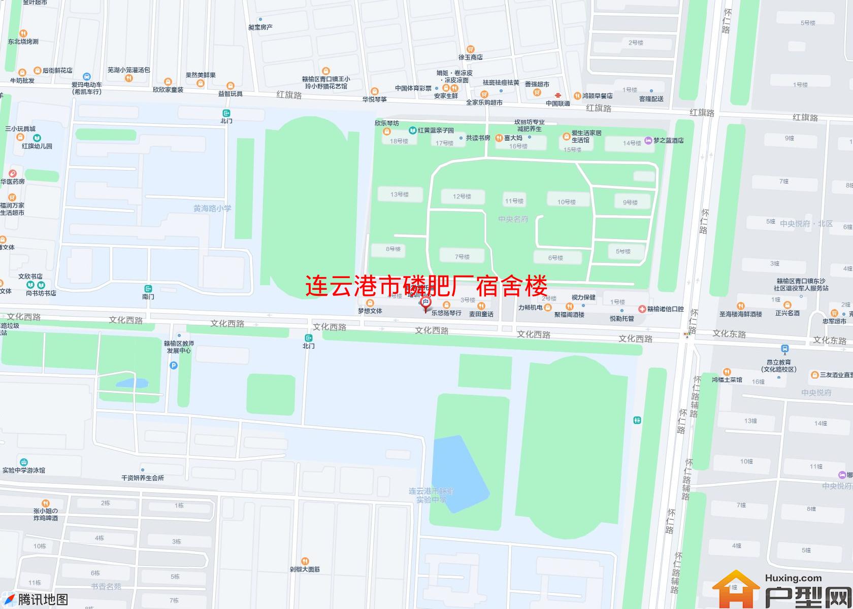 磷肥厂宿舍楼小区 - 户型网