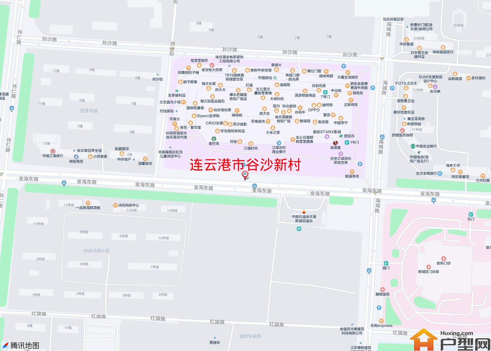 谷沙新村小区 - 户型网