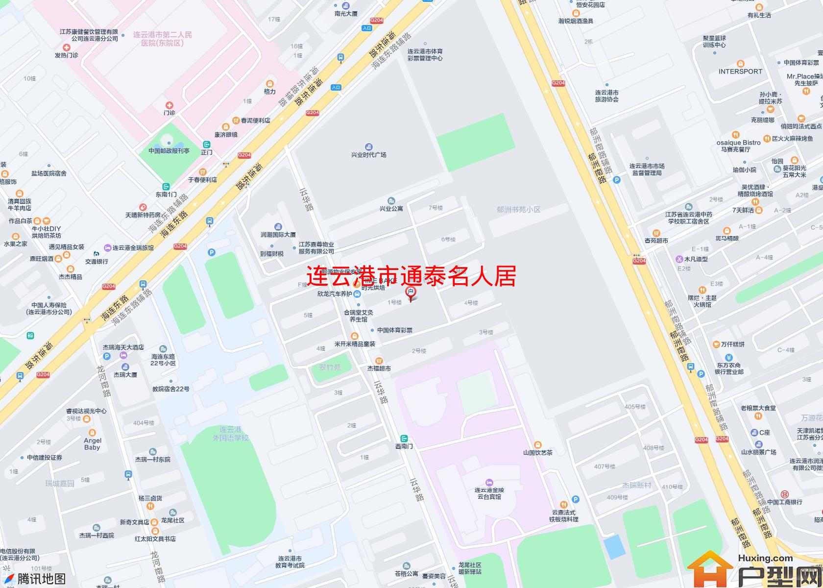 通泰名人居小区 - 户型网