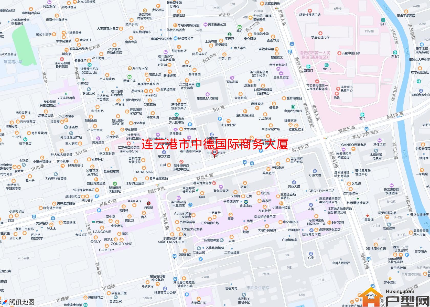 中德国际商务大厦小区 - 户型网
