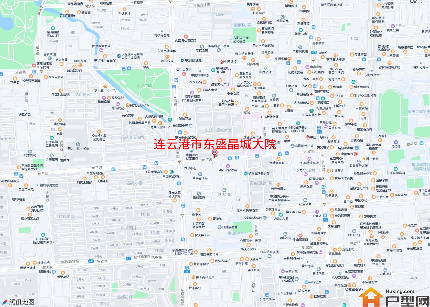 东盛晶城大院小区 - 户型网