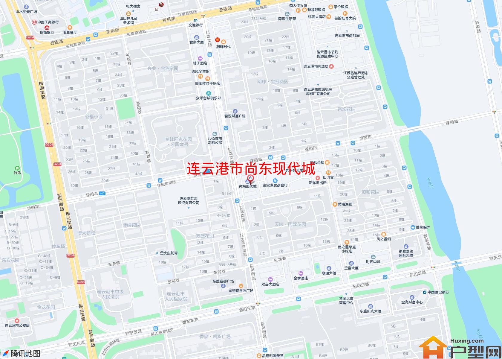 尚东现代城小区 - 户型网