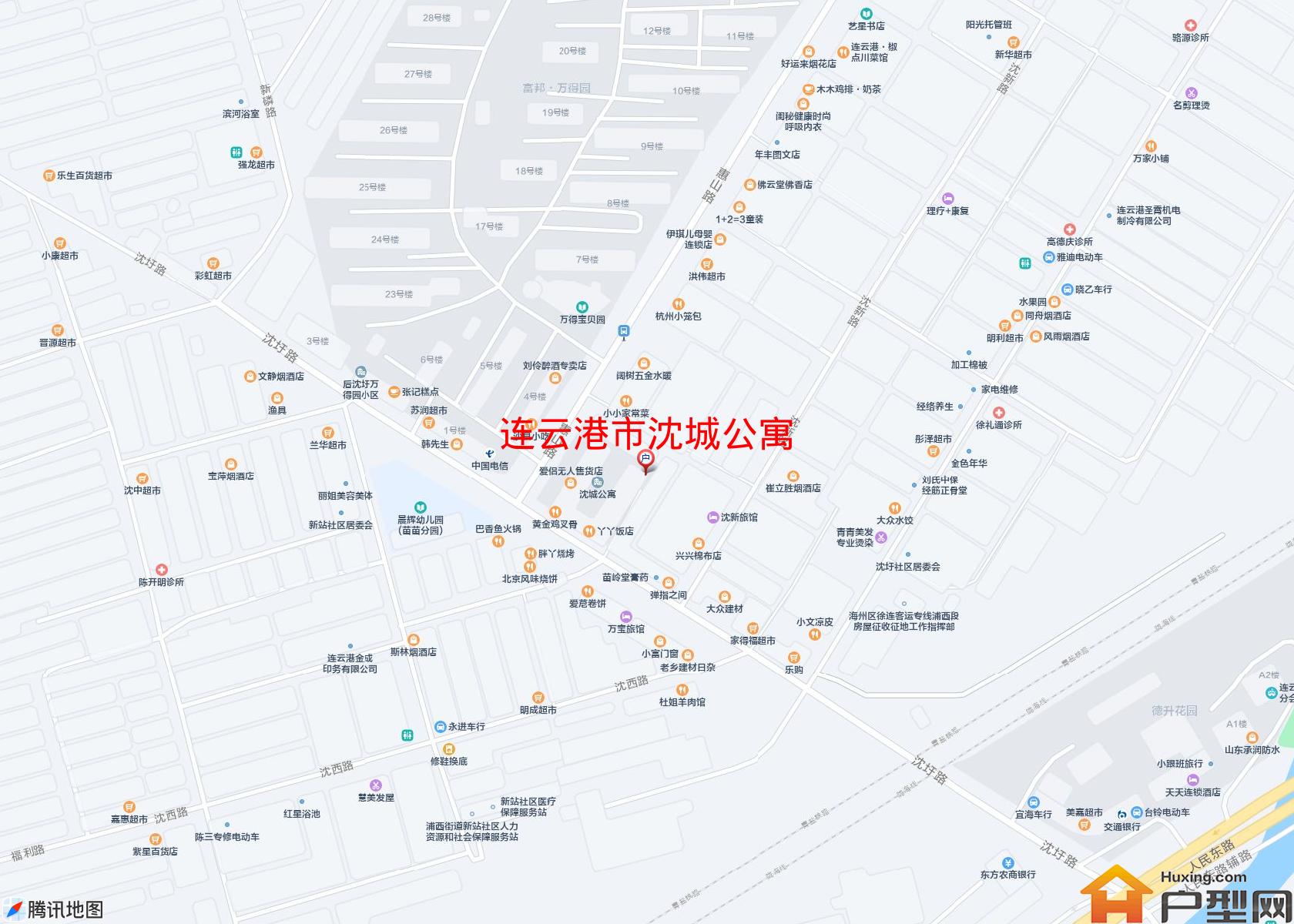 沈城公寓小区 - 户型网