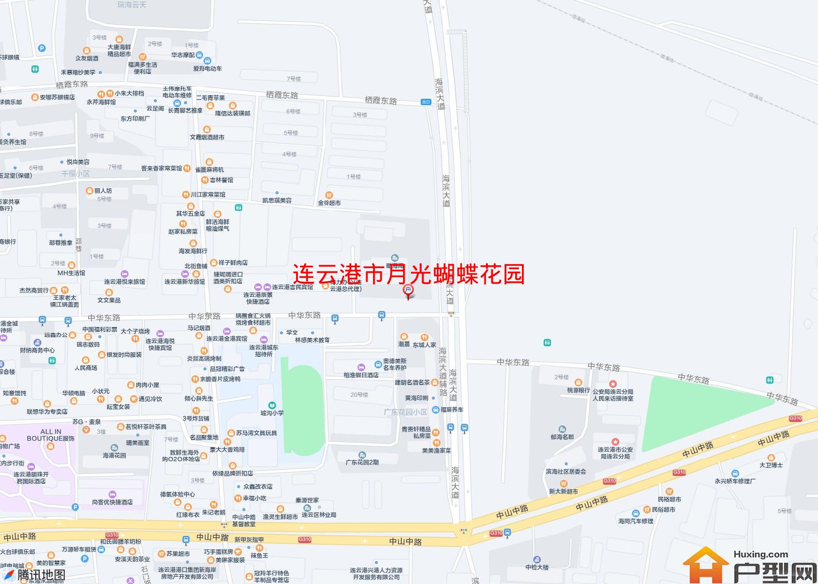 月光蝴蝶花园小区 - 户型网
