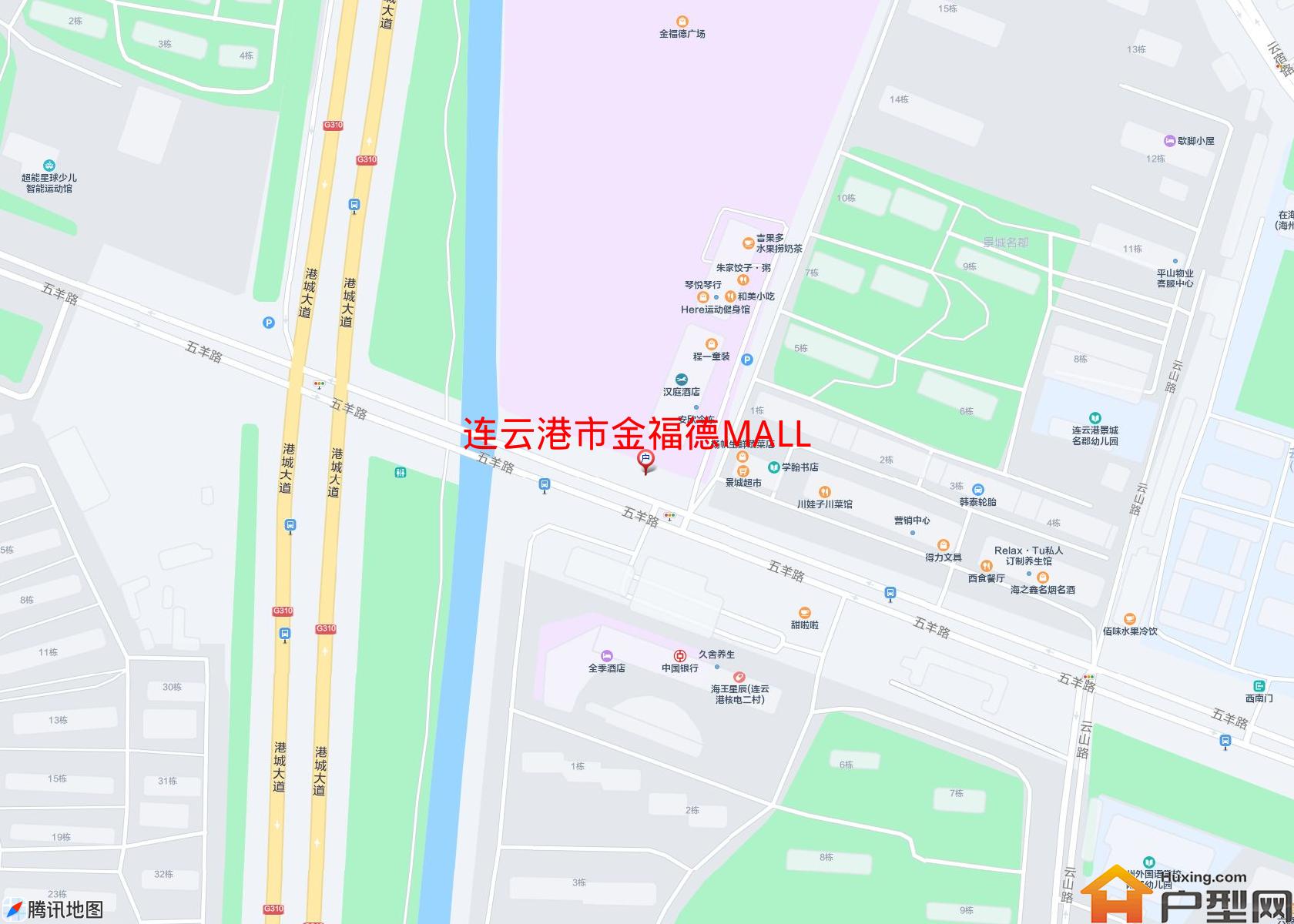 金福德MALL小区 - 户型网