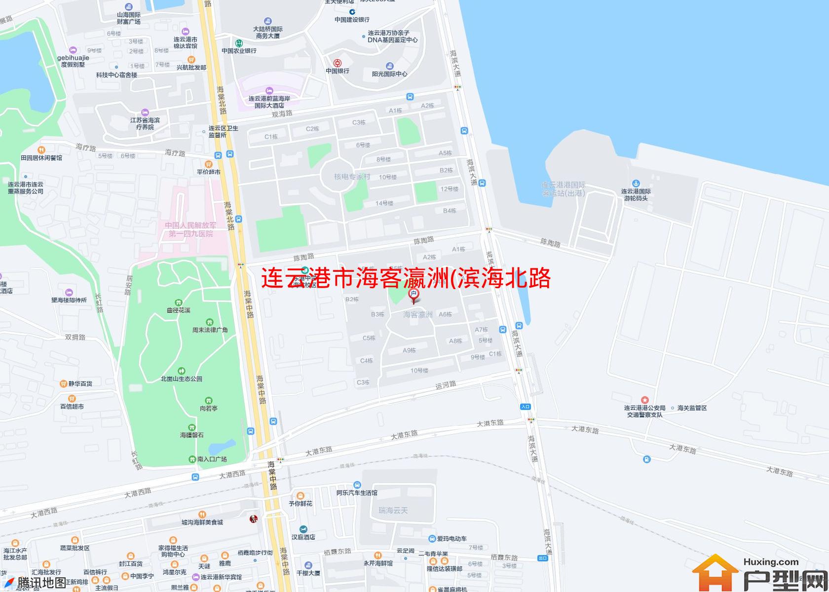 海客瀛洲(滨海北路1号)小区 - 户型网