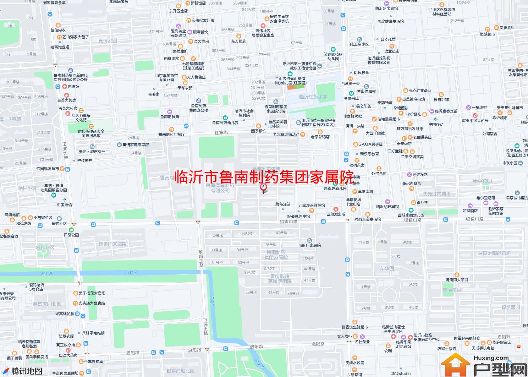 鲁南制药集团家属院小区 - 户型网