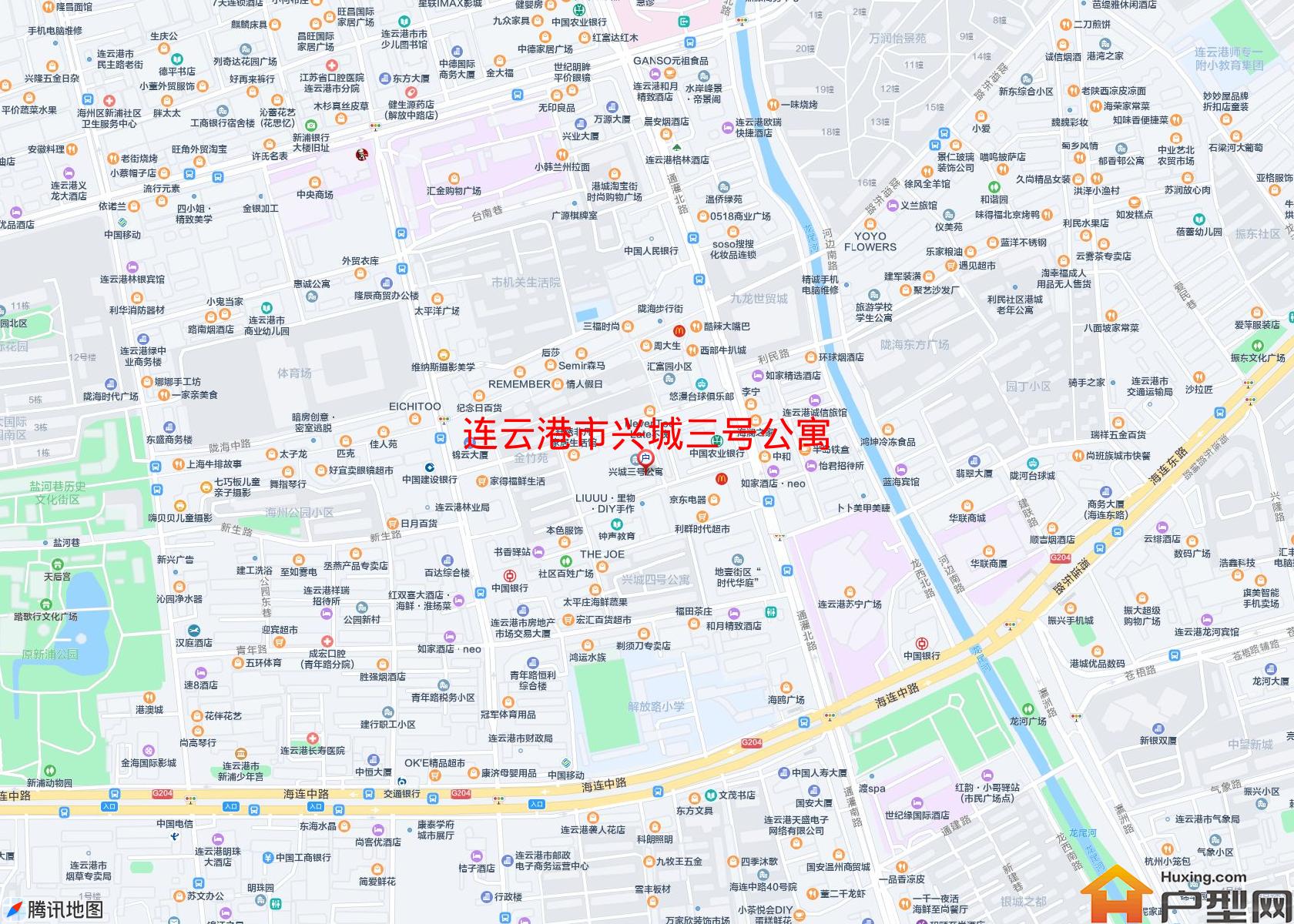 兴城三号公寓小区 - 户型网