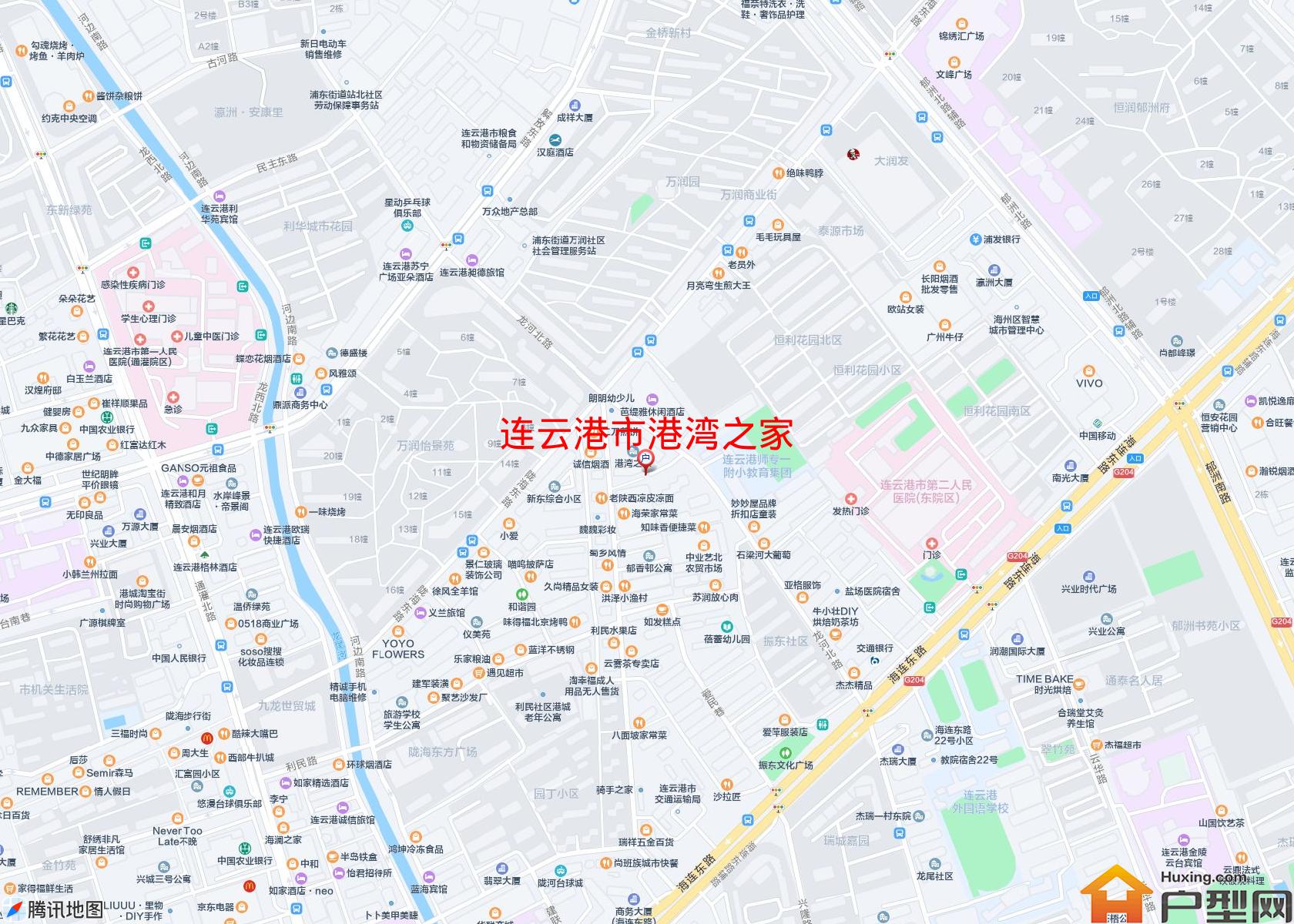 港湾之家小区 - 户型网