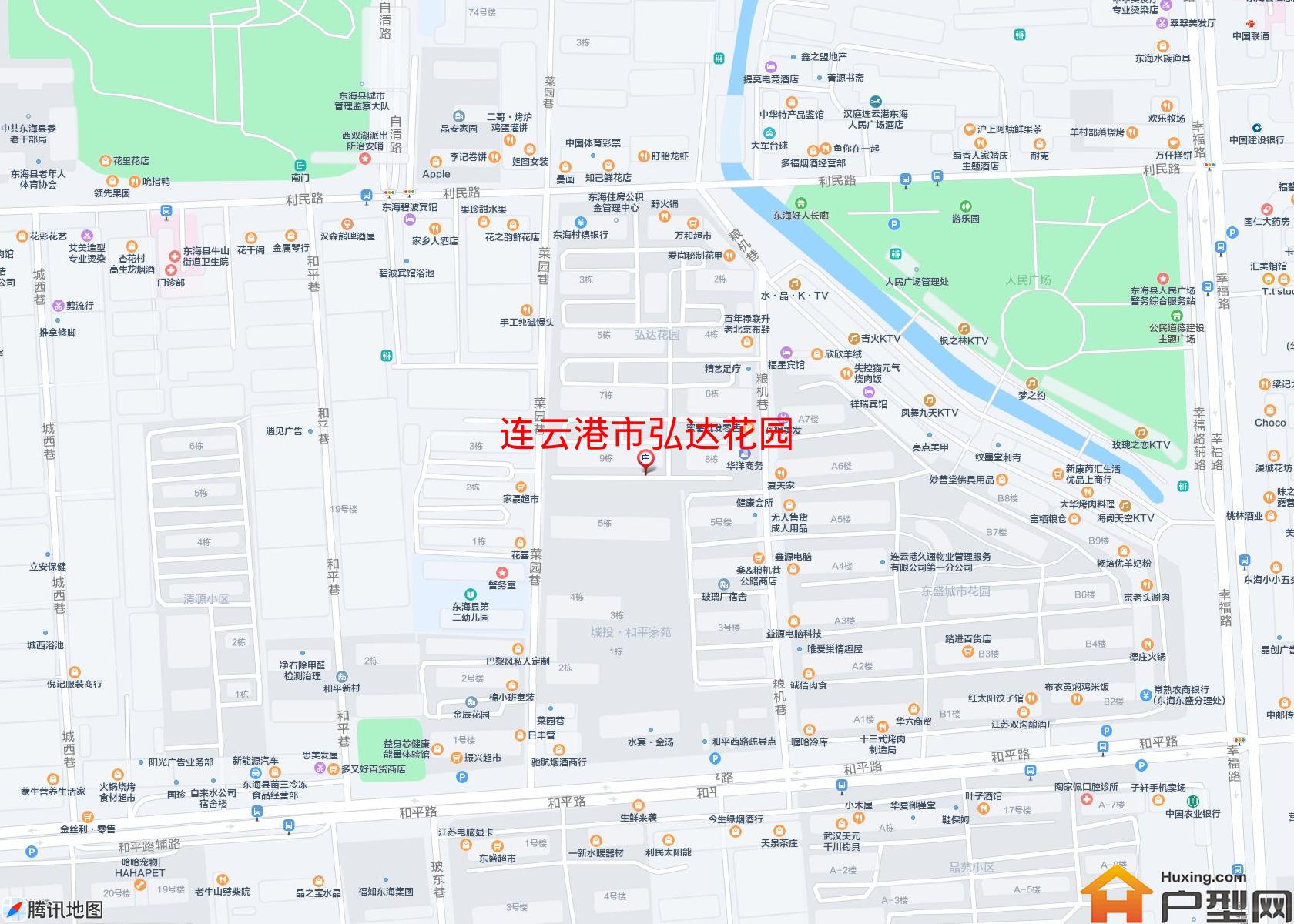 弘达花园小区 - 户型网