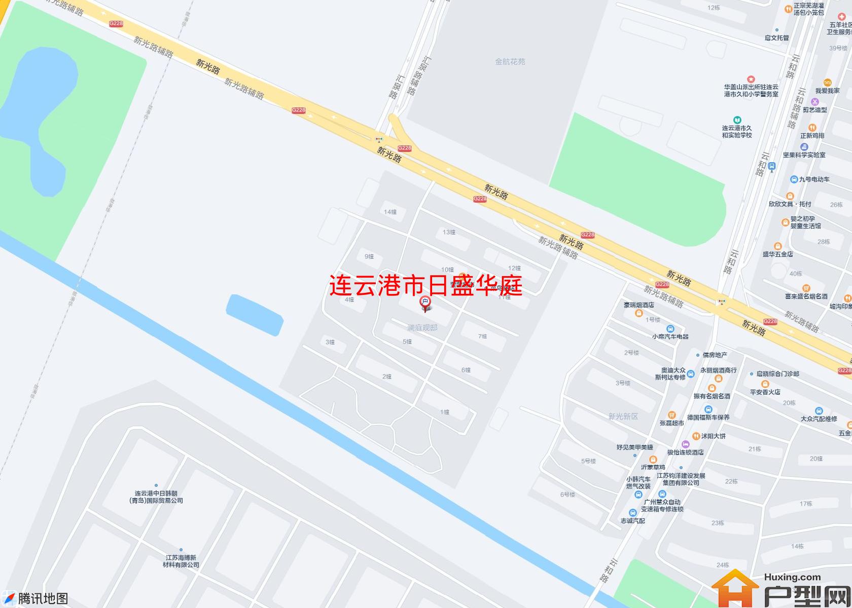 日盛华庭小区 - 户型网