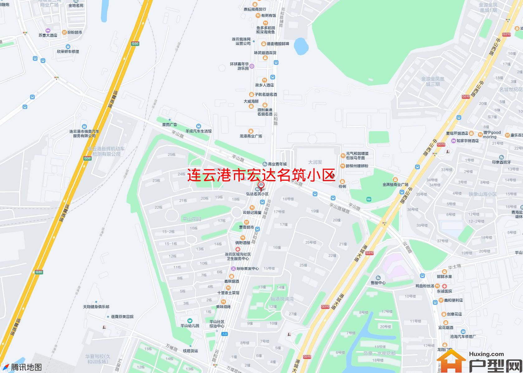 宏达名筑小区小区 - 户型网