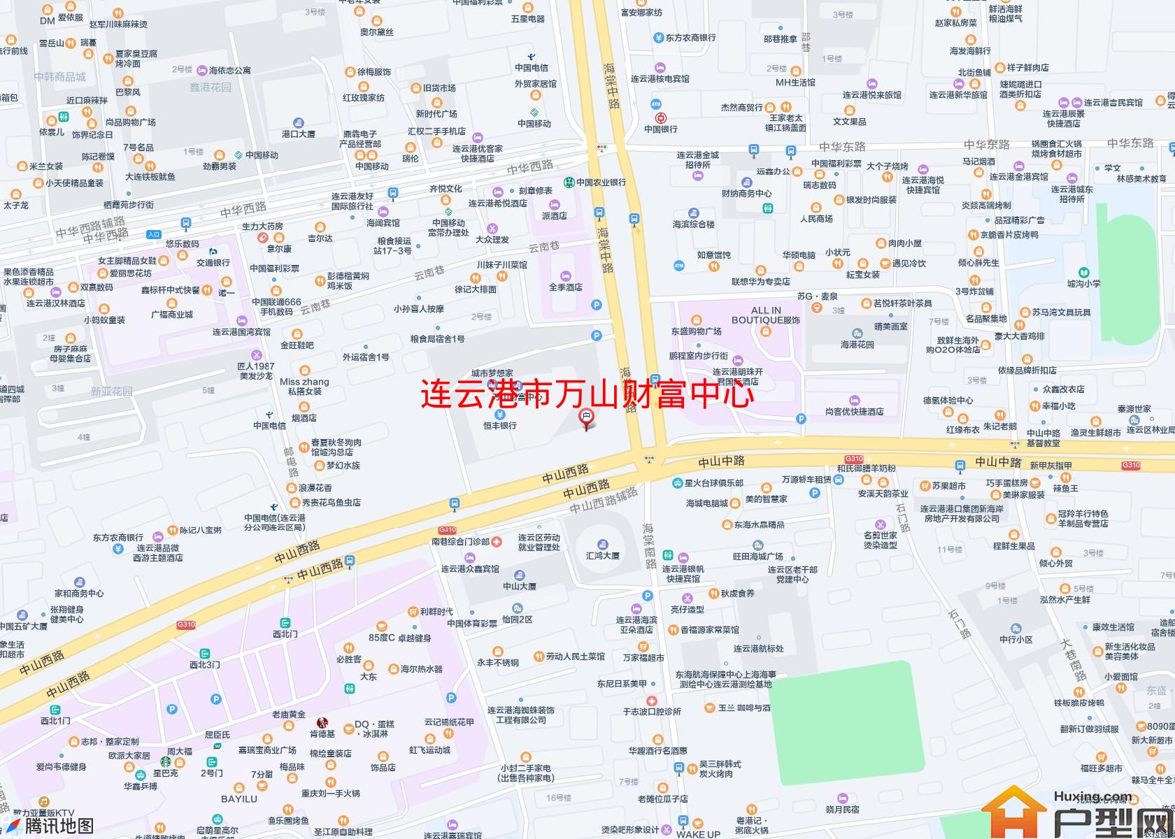 万山财富中心小区 - 户型网