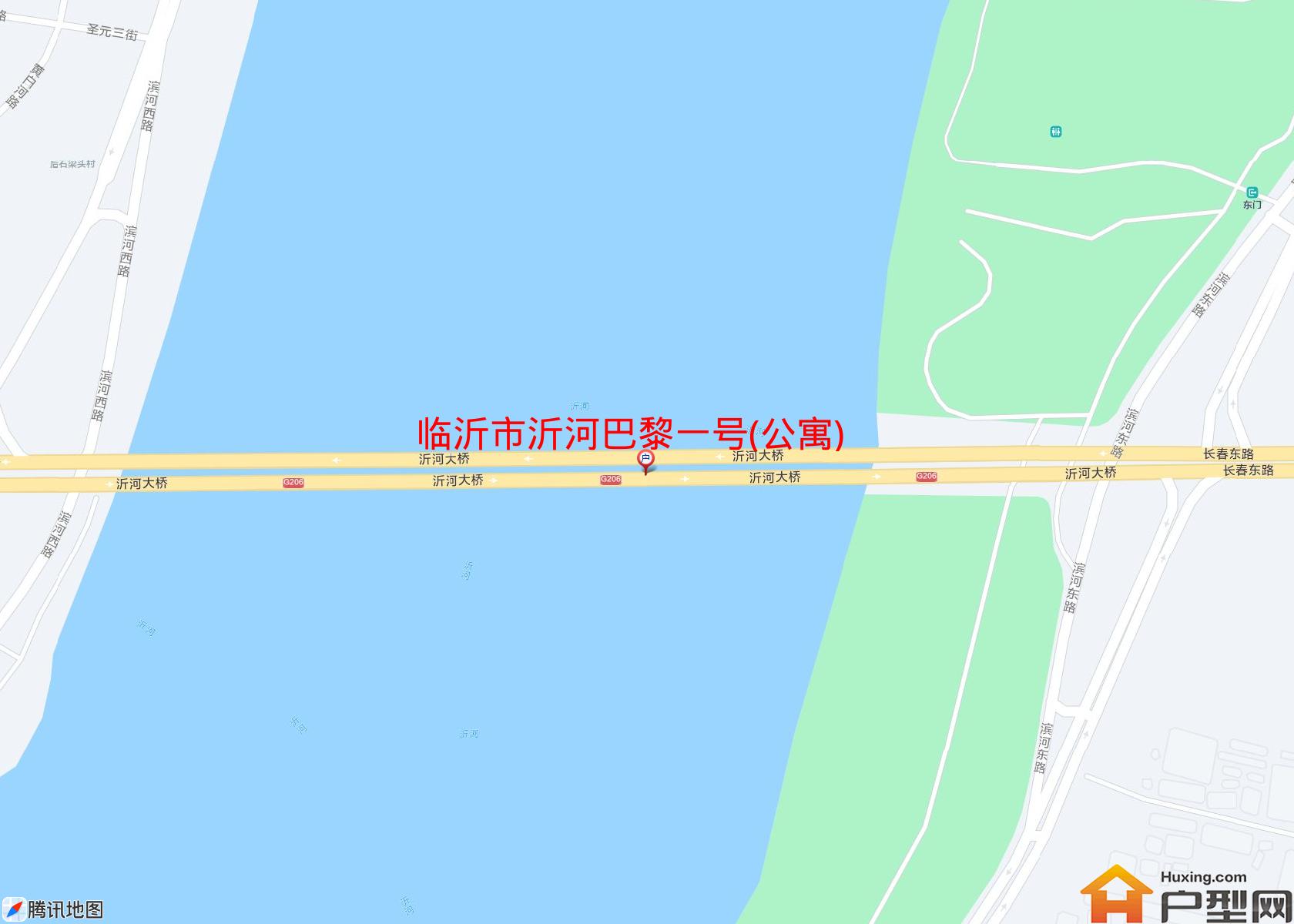 沂河巴黎一号(公寓)小区 - 户型网