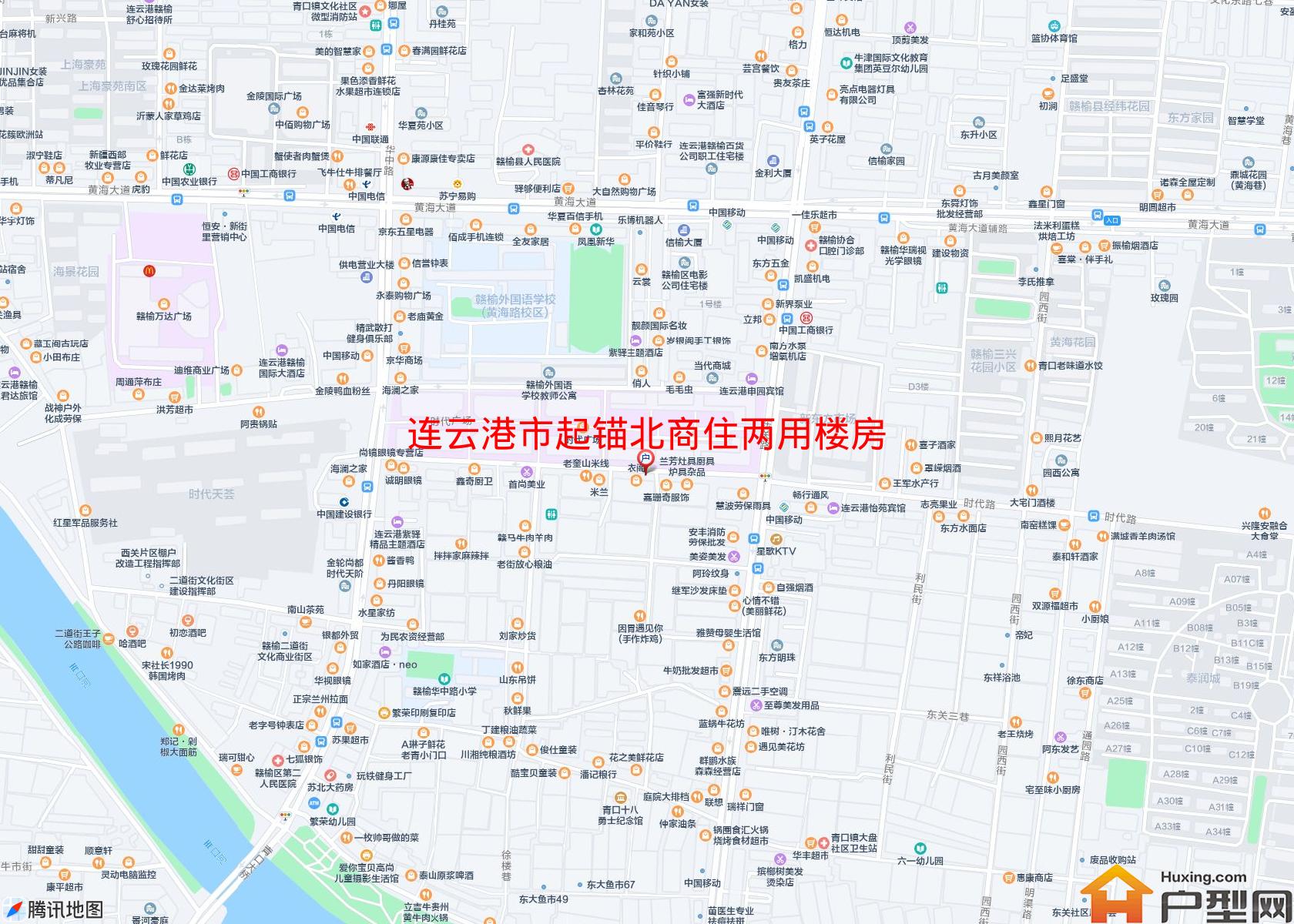 起锚北商住两用楼房小区 - 户型网