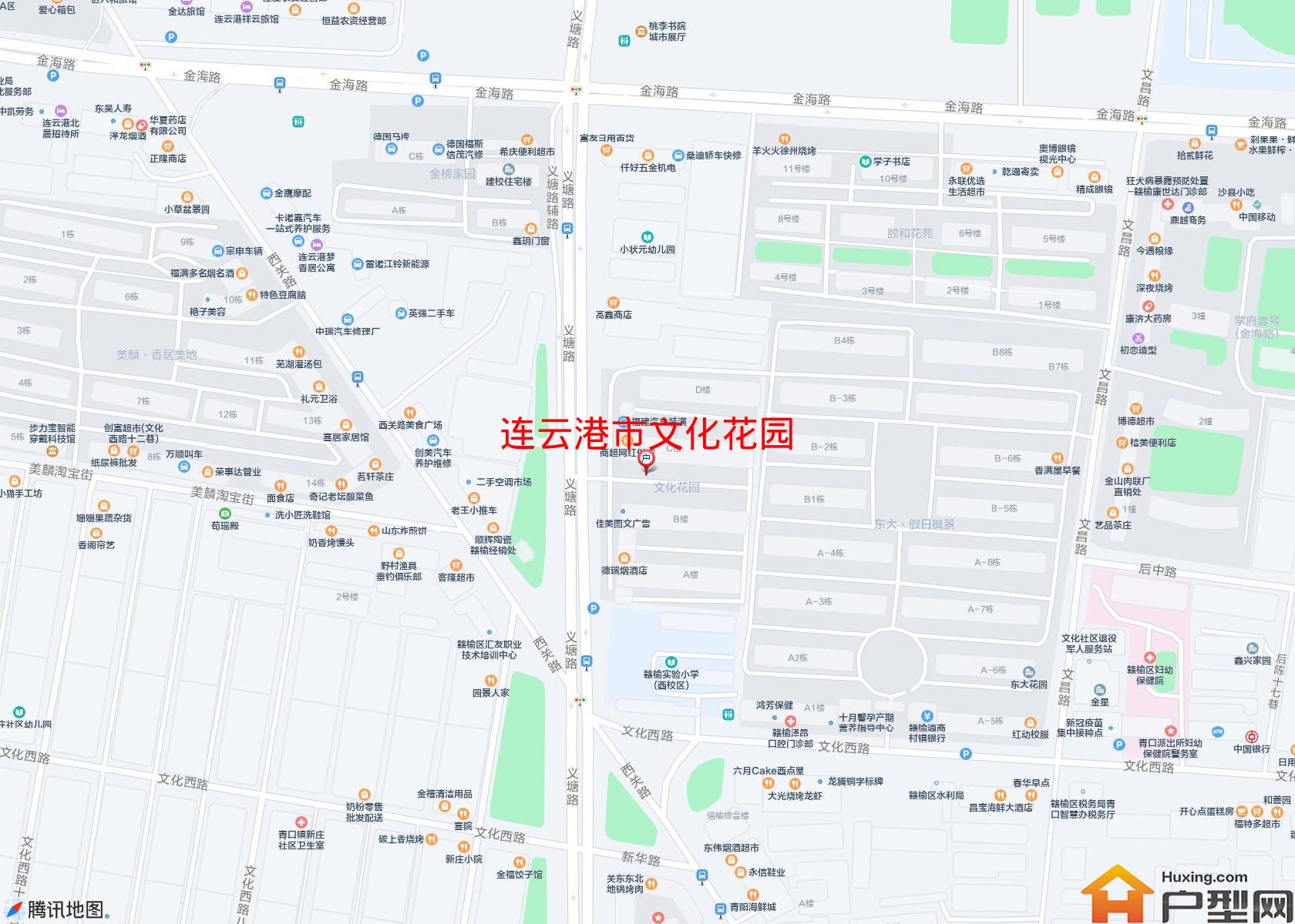 文化花园小区 - 户型网