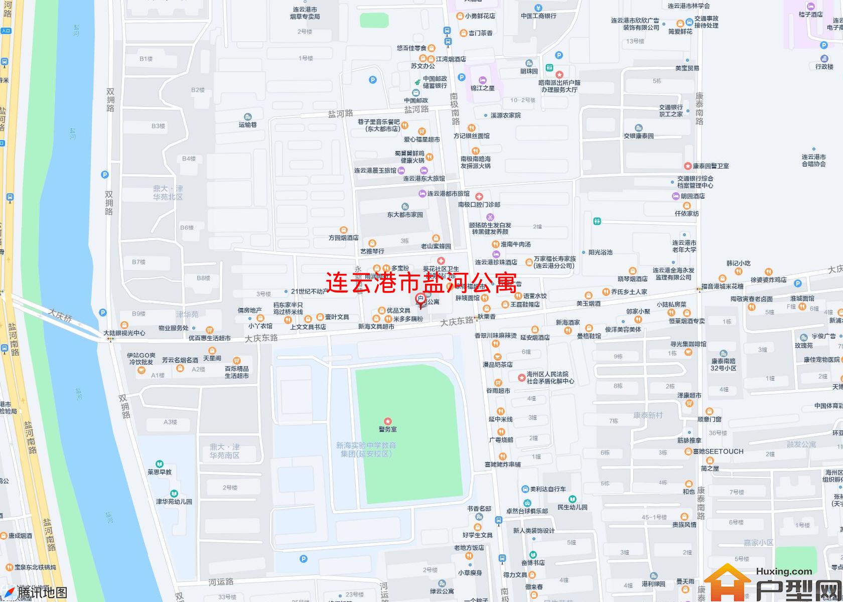 盐河公寓小区 - 户型网
